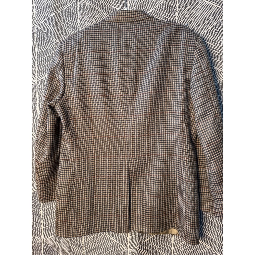 Vintage Bill Blass Houndstooth Jacket Sz‎ M/L - Picture 6 of 8